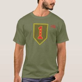 Camiseta 1.ª División de Infantería Parche Gran Rojo