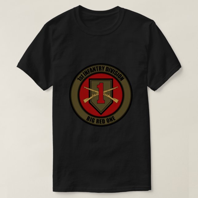 Camiseta 1.ª División de Infantería Veteranos Gran Veterano (Diseño del anverso)