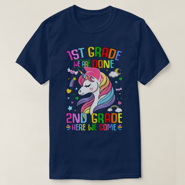 Camiseta 1.ª Graduación 2.º Unicornio El Último Día De (Diseño del anverso)