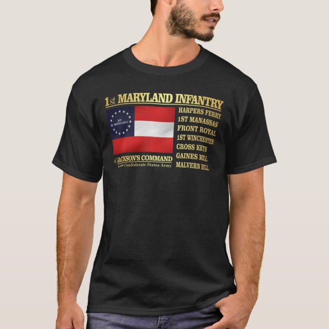 Camiseta 1.ª Infantería de Maryland (BA2) (Anverso)