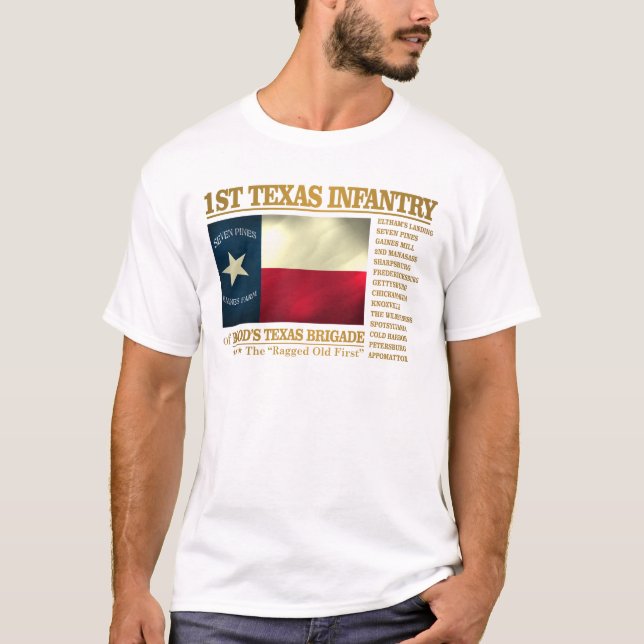 Camiseta 1.ª Infantería de Texas (BA2) (Anverso)