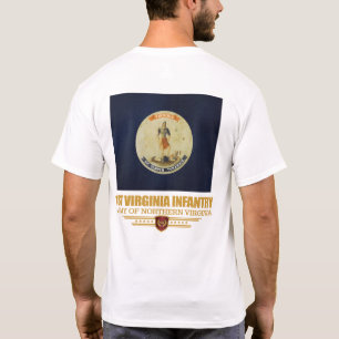 Camiseta 1.ª Infantería de Virginia (f10)