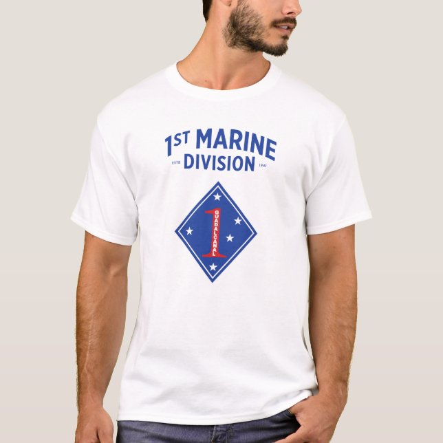 Camiseta 1.ª Insignia de División Marina (Anverso)