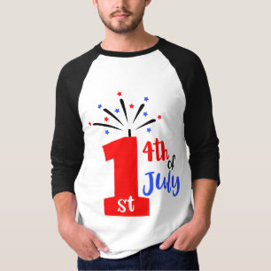 Camiseta 1.ª manga básica de los hombres blancos y negros