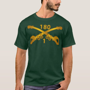 Camiseta 1.ᵉʳ 180.º Regimiento de Caballería con Txt