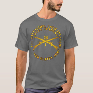Camiseta 1.ᵉʳ 26º Regimiento de Infantería Blue Spaders con