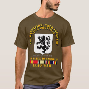 Camiseta 1.ᵉʳ 28ª Infantería La explosión de la SVC iraquí