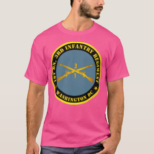Camiseta 1.ᵉʳ 3 Regimiento de Infantería Washington DC con