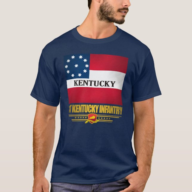 Camiseta 1.ᵉʳ Aparato de Infantería de Kentucky (Anverso)