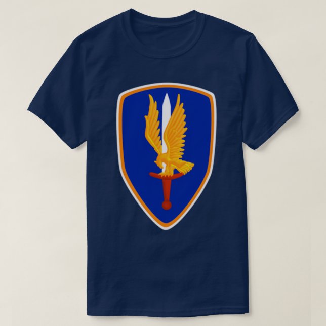 Camiseta 1.ᵉʳ Avn Bde Golden Hawks  (Diseño del anverso)