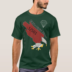 Camiseta 1.ᵉʳ Batallón 501º Campo de Infantería de Paracaíd
