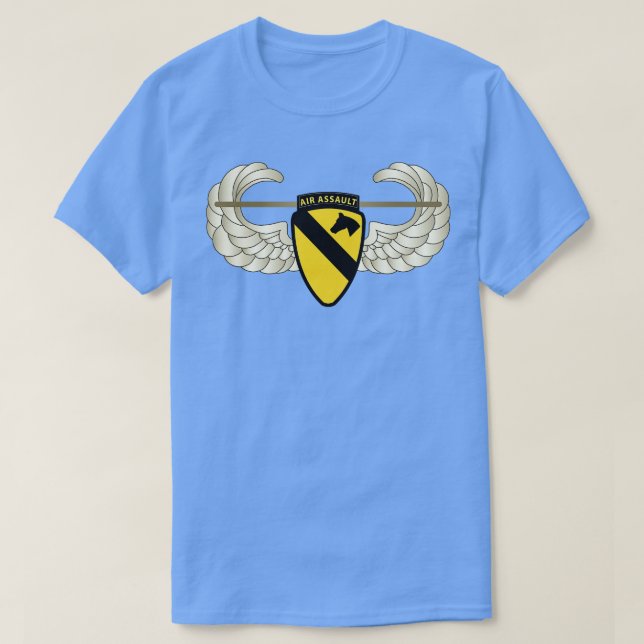 Camiseta 1.ᵉʳ Cavalry Div w Badge wxt (Diseño del anverso)