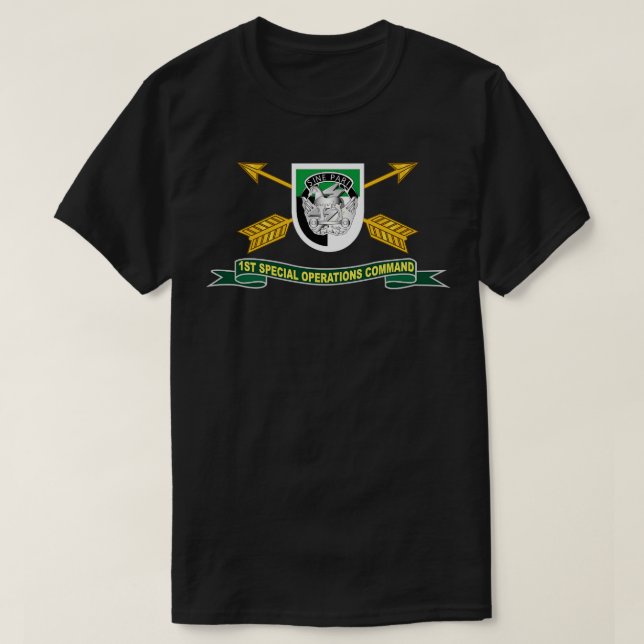 Camiseta 1.ᵉʳ Comando de Operaciones Especiales SOCOM Flash (Diseño del anverso)