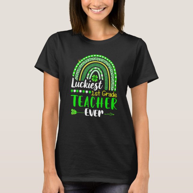 Camiseta 1.ᵉʳ cumpleaños Leprechaun St Patrick Fiesta (Anverso)