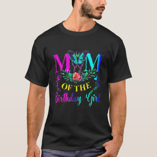 Camiseta 1.ᵉʳ Cumpleaños Para Mamá Que Coincide Con Maripos