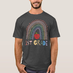 Camiseta 1.ᵉʳ curso Chicas arcoiris estudiante de docente