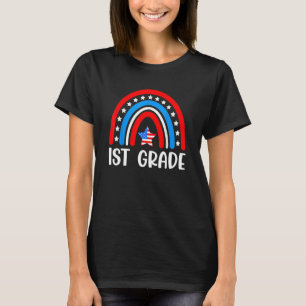 Camiseta 1.ᵉʳ Día de Campo para los niños arcoiris de Estad