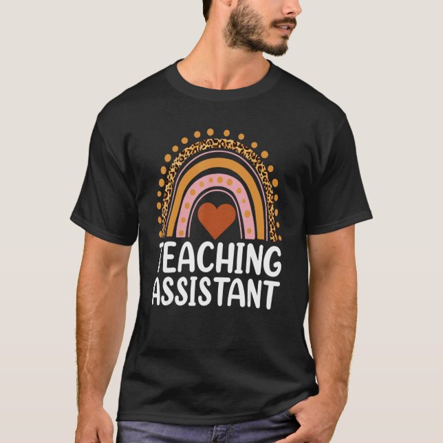 Camiseta 1.ᵉʳ Día De Enseñar Al Asistente De Vuelta Al Secr (Anverso)