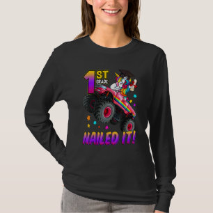 Camiseta 1.ᵉʳ Grado De Clasificaciones De Monstruo De Unico