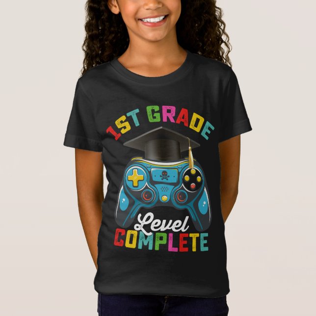 Camiseta 1.ᵉʳ Grado de Graduación Completa Jugador de Juego (Anverso)
