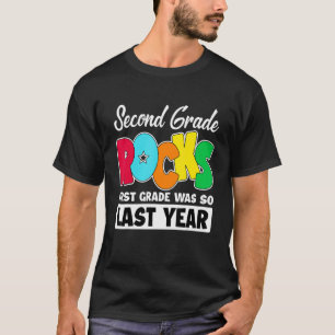 Camiseta 1.ᵉʳ Grado De Rocas De Segundo Grado El Año Pasado