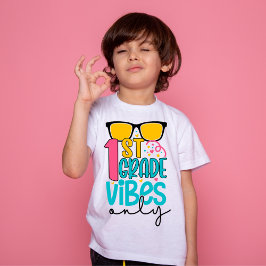 Camiseta 1.ᵉʳ Grado de vibraciones sólo de vuelta a la escu
