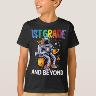 Camiseta 1.ᵉʳ Grado de vuelta a los amantes del espacio en 