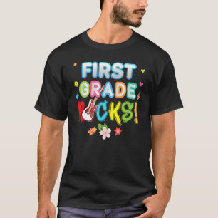 Camiseta 1.ᵉʳ Grado De Vuelta Al Equipo Escolar Guitar Elec