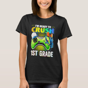 Camiseta 1.ᵉʳ Grado Desbloqueado Juego En Primer Grado De V