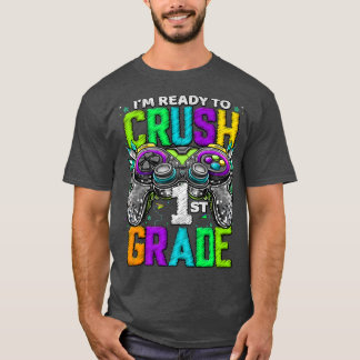 Camiseta 1.ᵉʳ Grado Desbloqueado Juego En Primer Grado De V