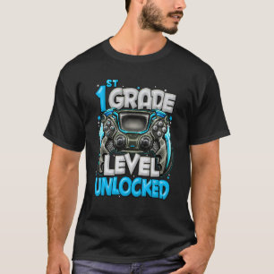 Camiseta 1.ᵉʳ Grado Desbloqueado Juego En Primer Grado De V