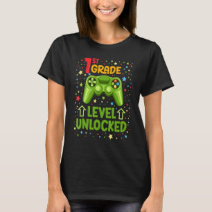 Camiseta 1.ᵉʳ Grado Desbloqueado Primer Grado Jugador De Vu