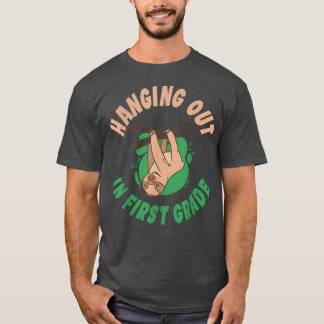 Camiseta 1.ᵉʳ Grado en la escuela de eslogan de primer grad