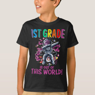 Camiseta 1.ᵉʳ Grado fuera de este primer día escolar mundia