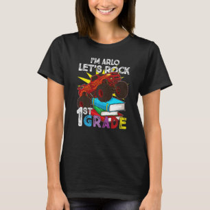 Camiseta 1.ᵉʳ Gran Camión Monstruo I'm Arlo Let's Rock Firs