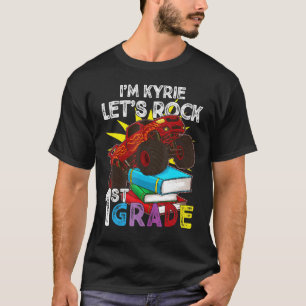 Camiseta 1.ᵉʳ Gran Camión Monstruo, soy Kyrie Vamos a Rocke