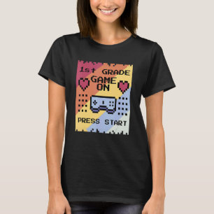 Camiseta 1.ᵉʳ Juego De Grado De Vuelta Al Primer Grado Esco