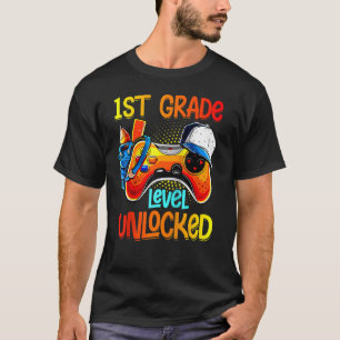 Camiseta 1.ᵉʳ Jugador De Video Desbloqueado De Grado De Vue