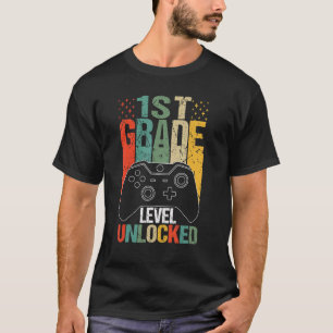 Camiseta 1.ᵉʳ Jugador De Video Desbloqueado De Grado De Vue