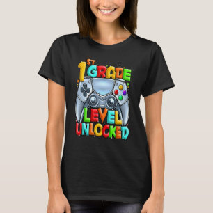 Camiseta 1.ᵉʳ Jugador De Video Desbloqueado De Grado De Vue