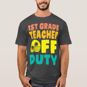 Camiseta 1.ᵉʳ Maestría en servicio Feliz vacaciones veranie
