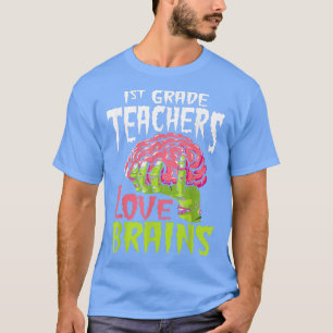 Camiseta 1.ᵉʳ Maestros de grado Aman a los cerebros Salón d