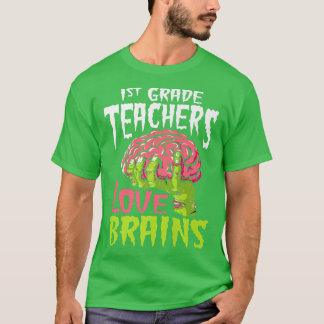 Camiseta 1.ᵉʳ Maestros de grado Aman a los cerebros Salón d
