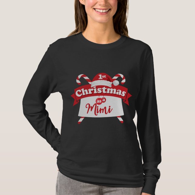Camiseta 1.ᵉʳ Navidad como Mimi (Anverso)