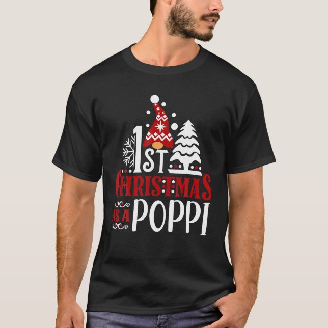 Camiseta 1.ᵉʳ Navidades De Poppi De Navidad Gnome Poppi Fam (Anverso)