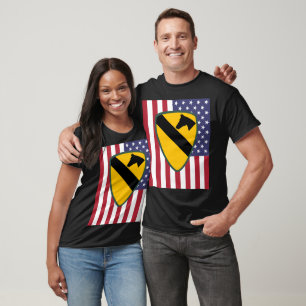 Camiseta 1.ᵉʳ Parche de la División de Caballería de los Es