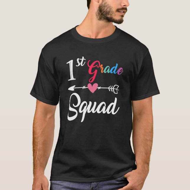 Camiseta 1.ᵉʳ Primer Grado Del Escuadrón De Grado De Vuelta (Anverso)