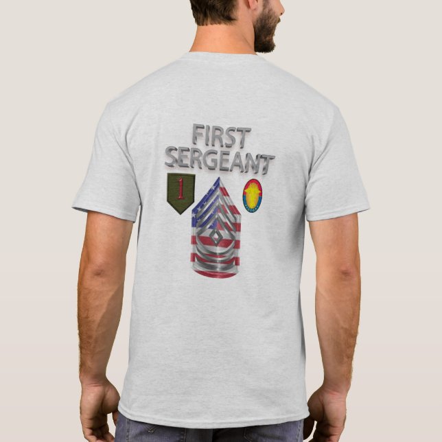 Camiseta 1.ᵉʳ Primer Sargento de la División de Infantería (Reverso)