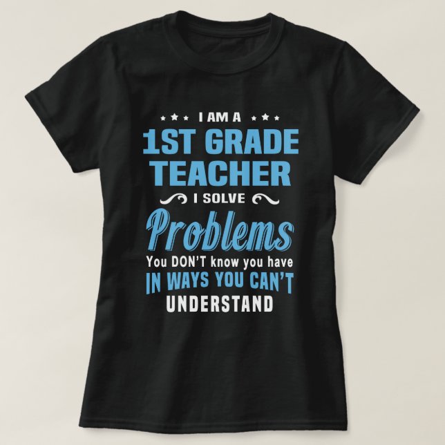 Camiseta 1.ᵉʳ profesor (Diseño del anverso)