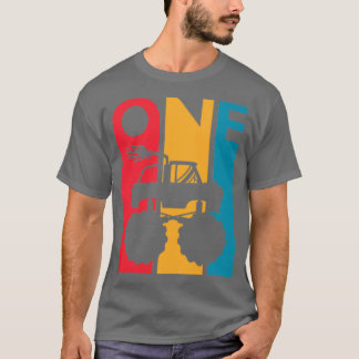 Camiseta 1.ᵉʳ Regalo de cumpleaños Un camión de Monstruo de